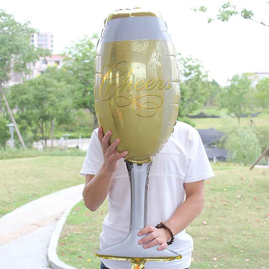 Champagne Glass Foil Balloon For Party Decoration | Party Propz